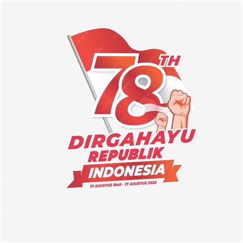 Premium Vector 78 Tahun Hut Ri 2023 Dirgahayu Republik Indonesia Vector Art Banner