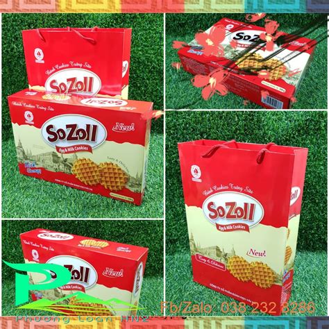 Bánh quy trứng sữa Sozoll Hải Hà - hộp 350g kèm túi - Bánh | SoSanhGia.vn