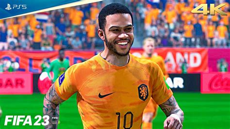 Senegal Vs Netherlands World Cup 2022 Group Stage Fifa 23 Gameplay