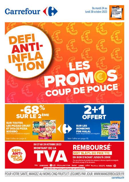 Carrefour Catalogue Les Promos Coup De Pouce Bc Ca C A