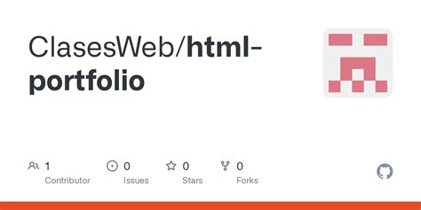 GitHub - ClasesWeb/html-portfolio