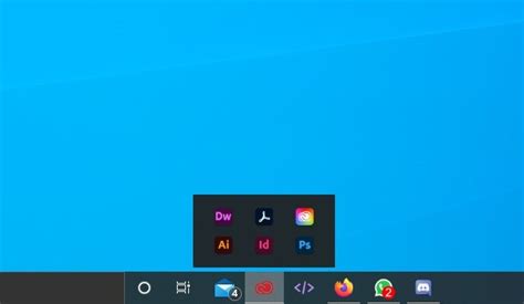 Taskbar Icons