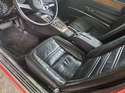 red corvette interior | Barn Finds