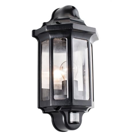 Endon Lighting Traditional Single Light Outdoor Half Wall Lantern In