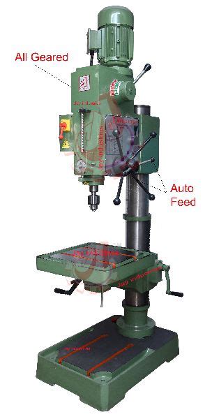 All Geared Autofeed Pillar Drilling Machine Mm Cap Jip Aa At