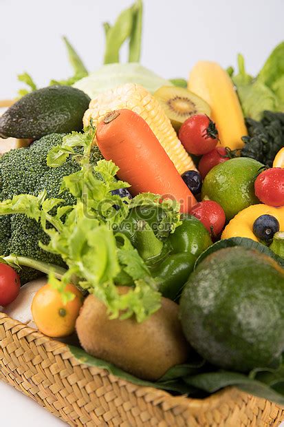 Fresh Fruit And Vegetable Combination Picture And Hd Photos Free