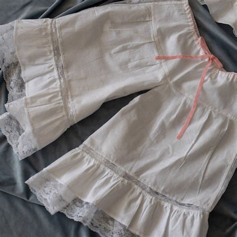 Edwardian Lingerie Set Corset Cover And Petticoat S Etsy