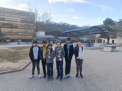 Championnat départemental scolaire déchecs École Internationale PACA