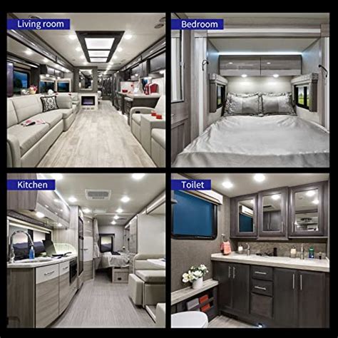 Snapklik RVZONE RV Boat LED Ceiling Puck Light RV Interior Light