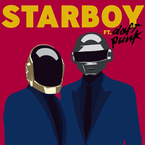 Daft Punk Starboy Vector by TheGiddyThing on DeviantArt