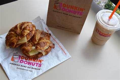 Dunkin' Donuts Debuts New Pretzel Croissant Breakfast Sandwich!