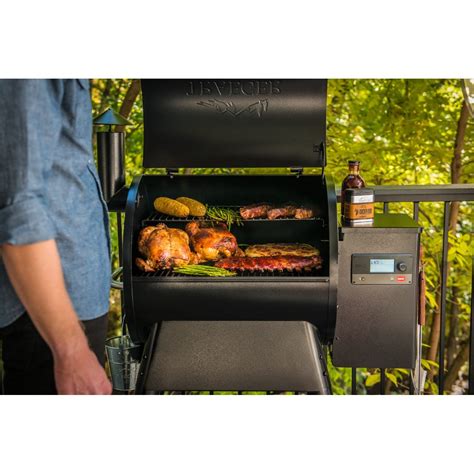 Traeger Pro 575 Wood Pellet Grill Black Canex