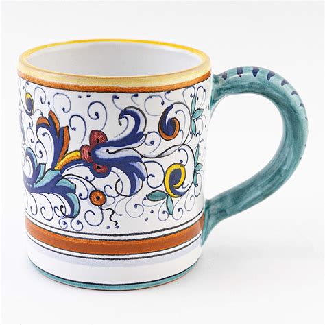 Amazon Fima Thatsarte Italian Ceramic Mug Ricco Deruta