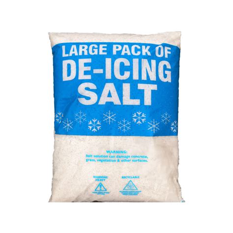 White De Icing Salt Large Kg Bags From Bag