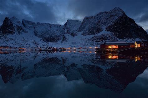 Fondos De Pantalla X Px Calma Fr O Lago Paisaje Luces