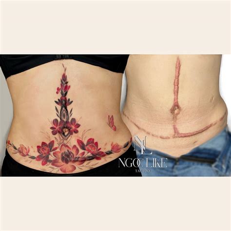 Cover Up Tattoos On Stomach