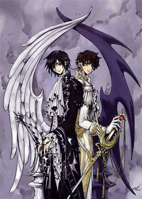 Mutuality Clamp Works In Code Geass Image By Clamp Code Geass Code Geass Wallpaper Anime