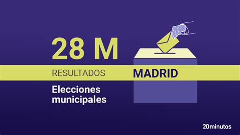 Resultados De La Comunidad De Madrid En Las Elecciones Autonómicas 2023