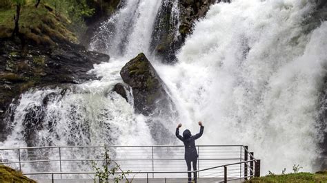 Waterfall walk in Geiranger