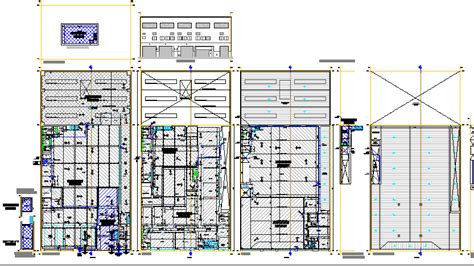 Textile Industry Architecture Project Details Dwg File Cadbull