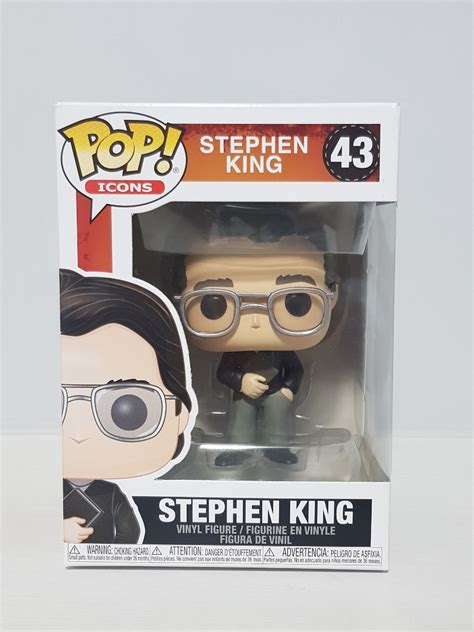 Funko Pop Icons Stephen King 43 Hobbies And Toys Toys And Games On Carousell