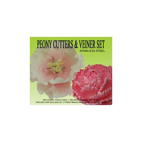 Peony Cutter Veiner Set