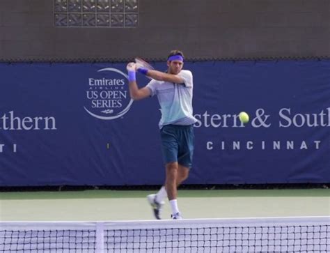 Juan Martin Del Potro Forehand And Backhand 2 2013 Cincinnati Open