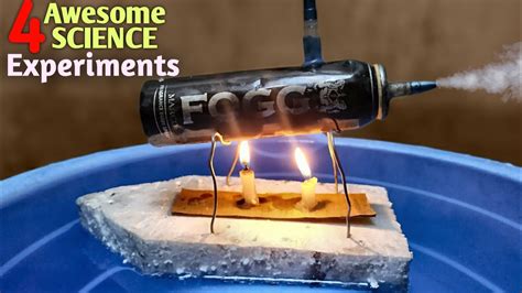 4 Amazing Science Experiment Steam Boat Experiment Zone Youtube