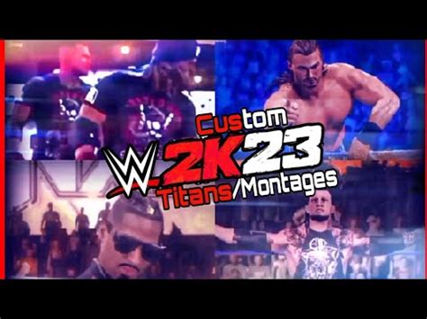 Custom WWE 2K23 Titantrons Montages Including Rated RKO Drew