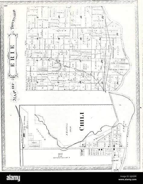 Combination atlas map of Miami County, Indiana (1877 Stock Photo - Alamy