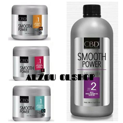 Jual Cbd Smooth Power Smoothing Keratine Step Step Gr Shopee