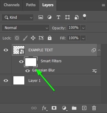 How To Blur Text In Photoshop Step By Step