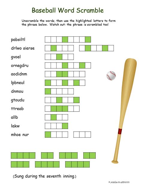 Create Word Scramble Games - Marian McLean's Word Scramble