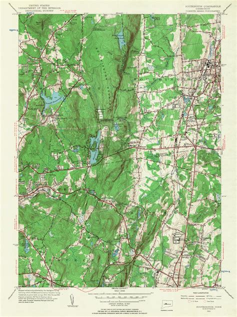 Southington Quadrangle 1955 USGS Topographic Map 1 24 00 Flickr