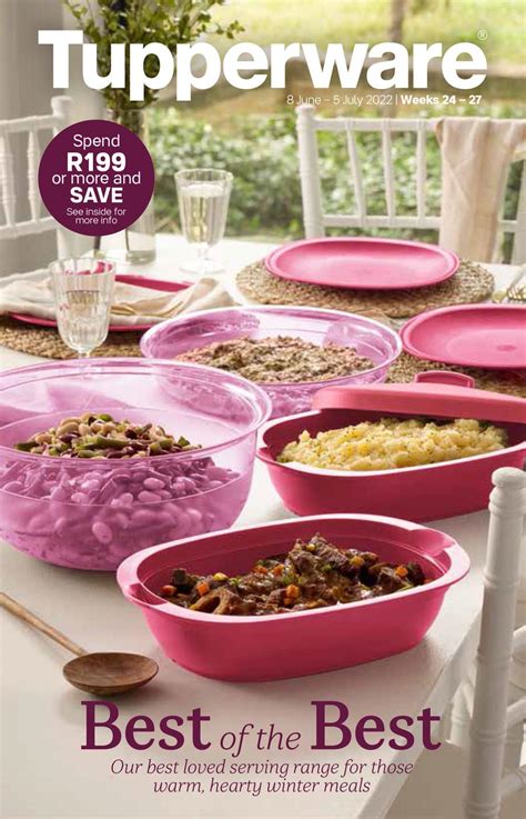 Tupperware Best Of The Best June July M Guzzle Co Za