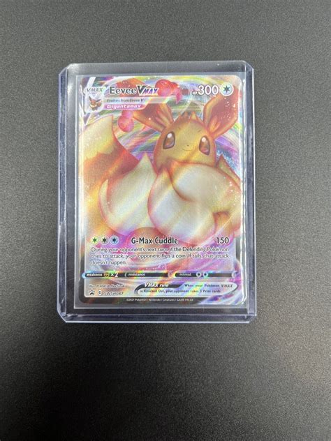 Mavin Eevee VMax SWSH087 Full Art Ultra Rare 2021 Pokemon Black