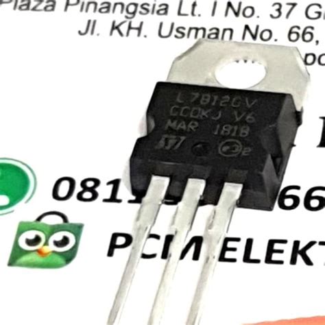 Jual 7812 L7812 LM7812 Regulator IC Kota Depok PCM ELEKTRONIK