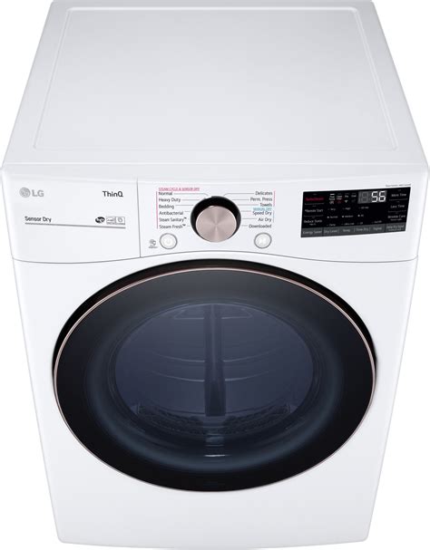 Lg Dlex W Inch Electric Smart Dryer With Cu Ft Capacity