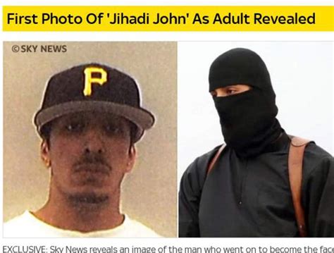 Isis Su Sky News Prima Foto Jihadi John Adulto I Servizi Italia