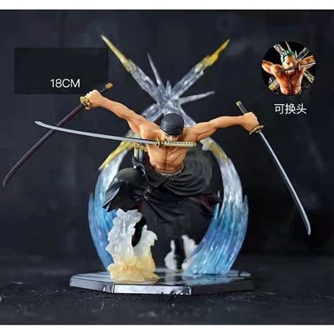 Roronoa Zorro One Piece Action Figure Shopee Malaysia