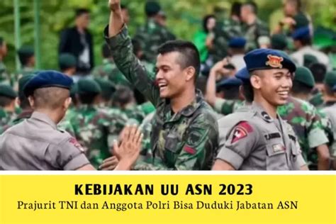 Sujud Syukur Tni Polri Bisa Duduki Jabatan Asn Melalui Uu Asn 2023