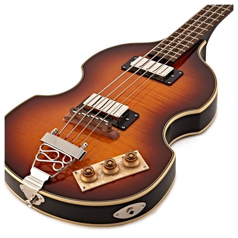 Epiphone Viola Bass Guitar Baixo Eléctrico Vintage Sunburst Na