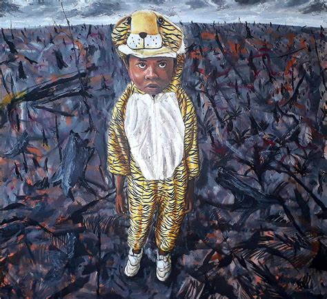 Shaq Koyok Orang Asli Artist Depicts The Struggle Of His People In His Art