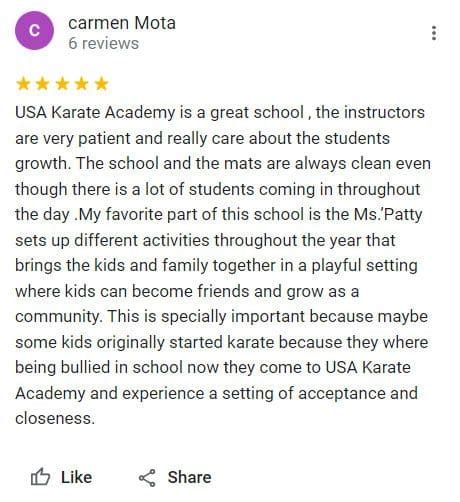 Martial Arts School Usa Karate Academy Green Brook