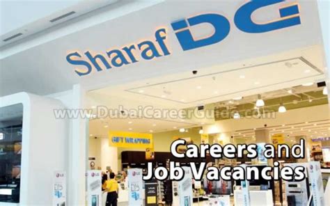 Sharaf DG Careers And Job Vacancies