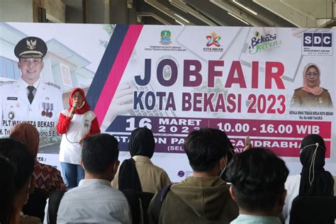 Ciptakan Lapangan Pekerjaan Kadisnaker Kota Bekasi Resmi Buka Job Fair