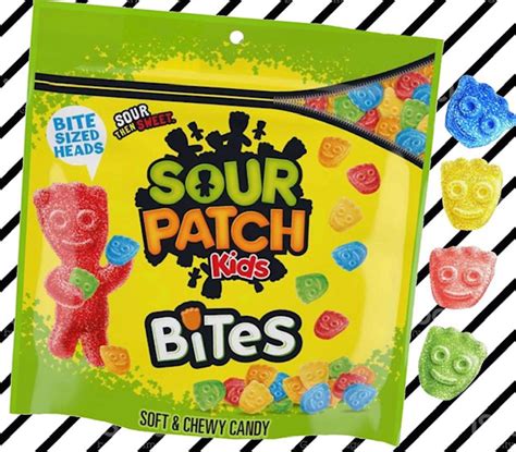 You Can Get Sour Patch Kids Bites That Are Tiny Little Sweet And Sour Heads