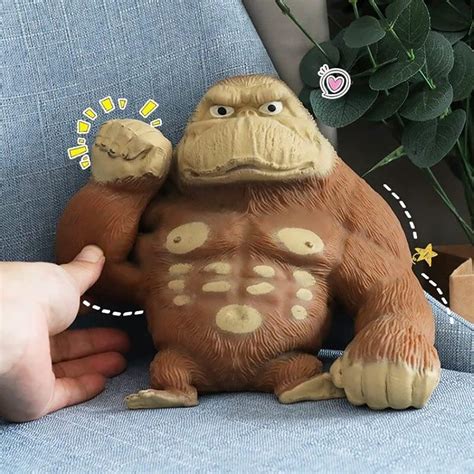 2022 New Squishy Monkey Toy Tiktok For Kids And Adults Decompress And