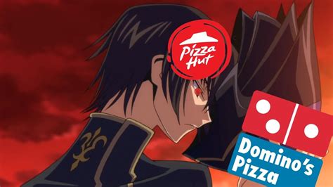 Code Geass Opening 1 But Its Pizza Hut YouTube