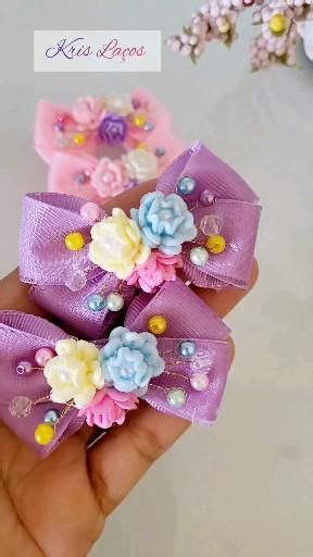 Pin By Marcela M On Cintas Lace Hair Accessories Diy Headband Handmade Hair Bows Diy Hair